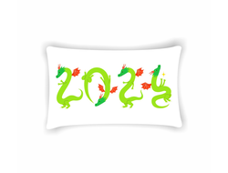 Подушка горизонтальная год Дракона №6