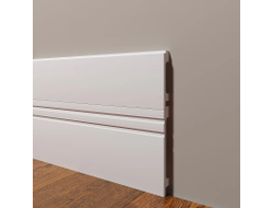 Напольный плинтус Decor-Dizayn DD723, для покраски, влагостойкий, ударопрочный, 2 метра