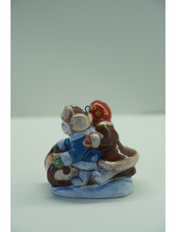 На санях с ветерком- зимние забавы