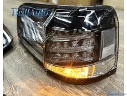 Стопы Lexus LX 570 2012-2015 серые дымчатые