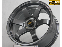 Комплект дисков R16 7,0J ET+35 4*100 Rota Grid TE37 SL Графит (D144)