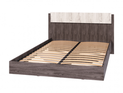 Спальня МИЛАНА - Секция №20 Кровать 1400 1С Ясень анкор/Дуб эльза