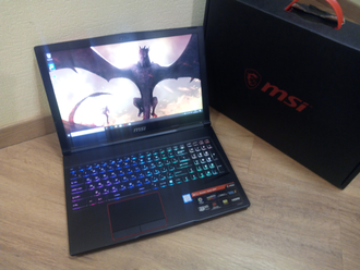 MSI GE63 RAIDER RGB 8RF-632RU ( 15.6 FHD 120HZ I7-8750H GTX1070(8GB) 8GB 1TB + 128SSD )