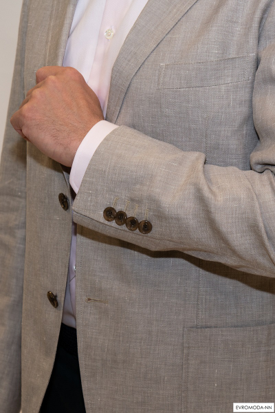 Пиджак мужской бежевый Флойд (р.50)