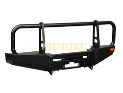 Передний силовой бампер серии Трофи на Land Rover Defender I 1983-2016 (02.211.11)