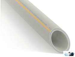 Труба AlcaPipe PP-RCT FASER HOT 40x4,5 мм AB113040004 S 4 полипропиленовая в магазине Marysя