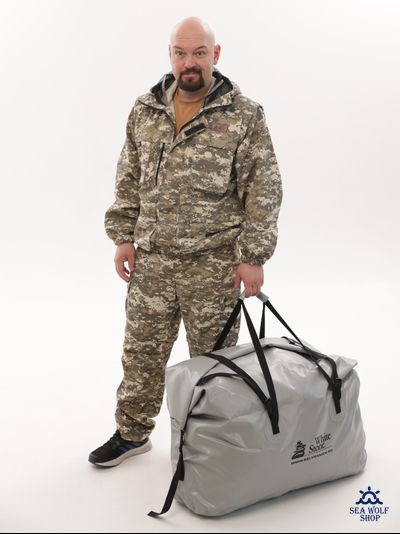 ГермоСумка 130л White Stone Драйбег Серый АЗ