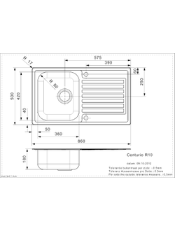 Мойка Reginox Centurio R 10 OKG lux