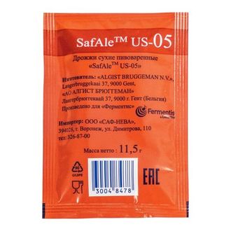 Пивные дрожжи SafAle US-05