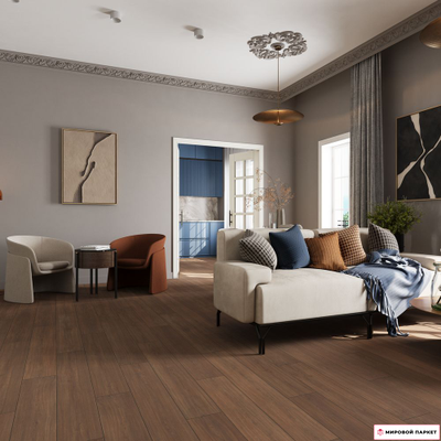 Ламинат Ever Sense Classic Дуб Каселла коричневый EL2153