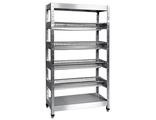 Стеллаж для сушки тарелок Абат ССТ-4-2 полностью из нерж. стали