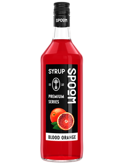 Сироп Spoom Апельсин Красный, 1 л (для коктейлей, лимонадов и десертов)