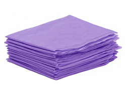 Простыня нетканая 70 х 200 смс н/с, фиолетовые