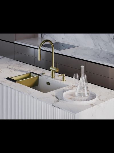 Смеситель OMOIKIRI TAHARA-SB LG