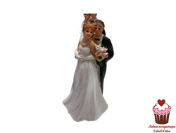 Фигурка на торт Жених и невеста, 12см