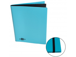 Альбом для карт "Blackfire" c 20 встроенными листами 3х3 - Flexible Light Blue