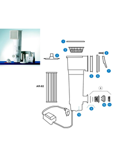 Фильтр картриджный Mountfield (скимфильтр) Azuro 2500