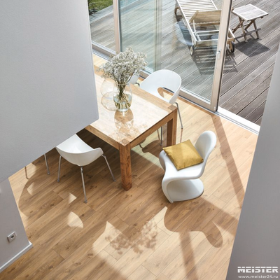 Ламинат MEISTER 6998 Дуб пустынный в интерьере