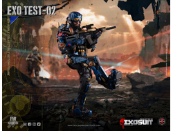 Боец в экзоскелете 2.0 - КОЛЛЕКЦИОННАЯ ФИГУРКА 1/6 scale EXO-SKELETON ARMOR SUIT TEST-02 (SS125) - SOLDIER STORY