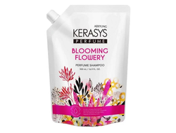 KeraSys Шампунь парфюмированный «флер» Blooming&flowery parfumed (500 мл) (рефил)