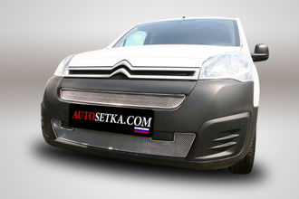 Premium защита радиатора для Citroen Berlingo (2015-2019) из 2-х частей