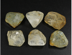 Топаз, кристалл, "дикий", в ассортименте, Россия, Забайкальский край (15-17 мм, 2,5-3 г) №36027