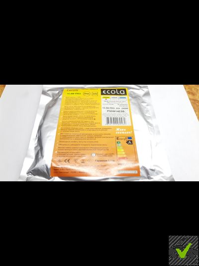 Светодиодная лента LED strip PRO 14.4W/m 24V IP65 2800K