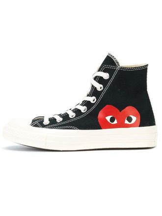 Кеды Converse Comme des GARÇONS play черные женские