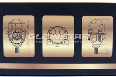 Билед модули Aozoom A30 2025 3.0 дюйма, 5500K, 4 чипа, 12V, 54W/79W, крепление 3R и съемное гаечное