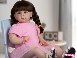 Кукла реборн — девочка  "Анабель" 60 см