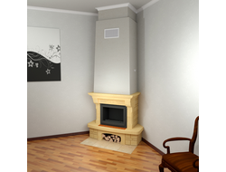 Talence SR (угловая) с каменной балкой, универсальная