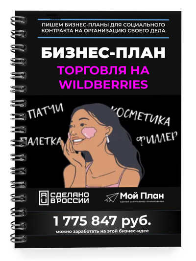 Бизнес-план для социального контракта в 2022г. Ниша: Торговля на Wildberries. Товар: Патчи; Филлер;
