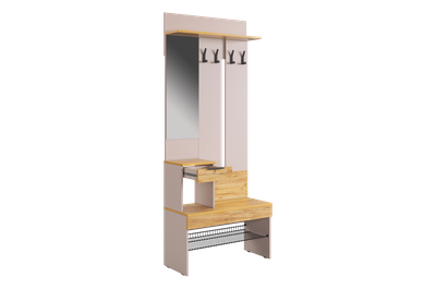 Прихожая БАСКО - Прихожая Кашемир/Дуб Крафт золотой