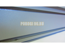 Пороги подножки "Luxe Silver" 1700 мм для Mitsubishi OUTLANDER III 2012-