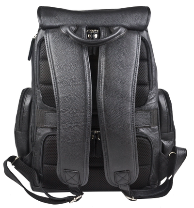 Кожаный рюкзак Vetralla black (арт. 3101-01)