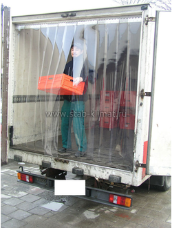 ПВХ завесы для термофургон