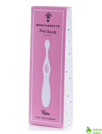 ДЕТСКАЯ ЗУБНАЯ КИСТЬ MONTCAROTTE ROSE KIDS TOOTHBRUSH