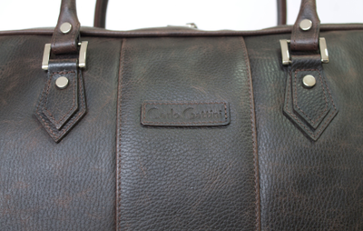 Кожаная дорожная сумка Normanno brown (арт. 4007-02)