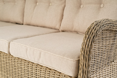 Диван плетеный Geneva 3-х местный. Детали