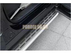 Пороги OEM Style для Geely Monjaro 2021-