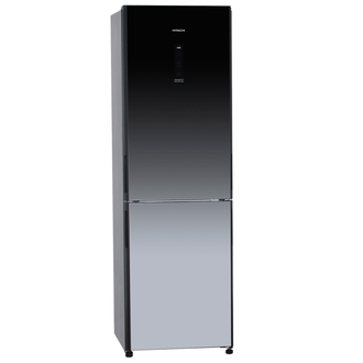 Холодильник Hitachi R-BG 410 PU6X GBK, черное стекло