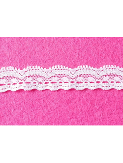 Кружевная тесьма стрейч, 18 мм, арт. Н6627