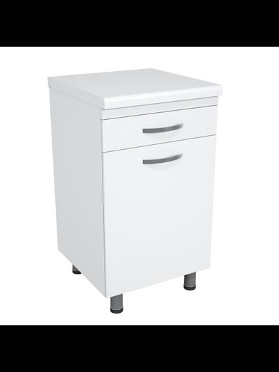 Тумба металлическая с ящиками на опорах ТМЯ-1.0