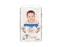 Трусики Moony Natural M 5-10 кг,  46 шт.