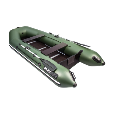 Моторная лодка Аква 3200 СК зеленый