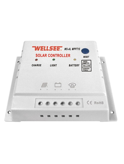 Солнечный контроллер WS-ALMPPT15 10A с таймером ограничения мощности 12/24 В