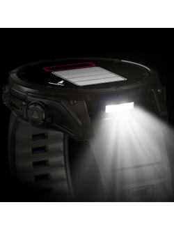 Часы Garmin Fenix 8 - 47mm AMOLED Sapphire Bare Titanium / Graphite / Titanium Band