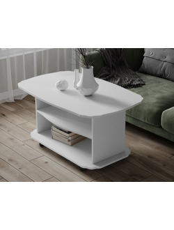 Журнальный стол Консул 2 Белый (ТЭКС)