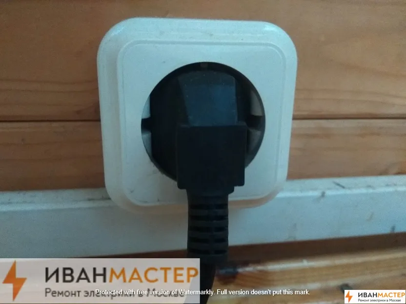 Установка розеток в квартире вызов электрика