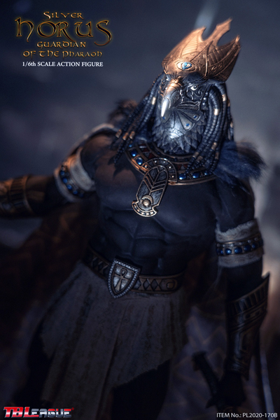 Гор в серебряном - Коллекционная ФИГУРКА 1/6 scale Action Figure King and Vengeful God Horus Silver Edition (PL2020-170B) - TBLeague